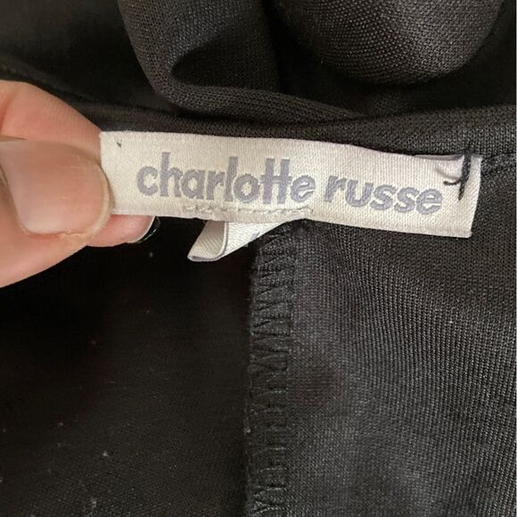 Charlotte Russe Black Dress Large - Picture 5 of 8